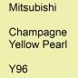 Preview: Mitsubishi, Champagne Yellow Pearl, Y96.